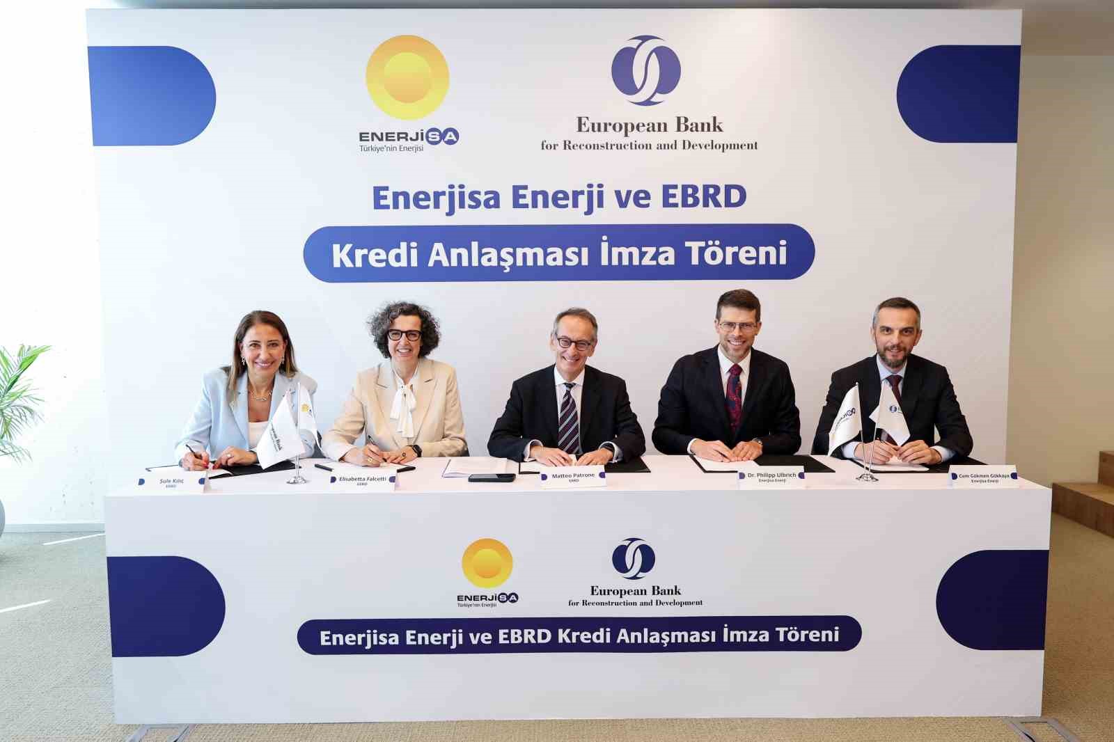 Enerjisa Enerji, EBRD ile 150 milyon dolar tutarında kredi anlaşması imzaladı
