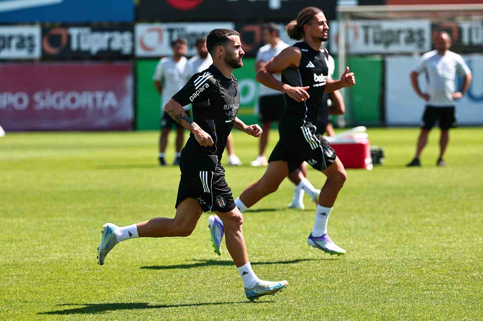 Beşiktaş, Lausanne maçı hazırlıklarını sürdürdü
