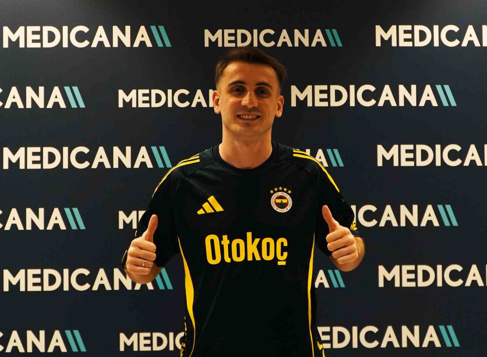 Kerem Aktürkoğlu sağlık kontrolünden geçti
