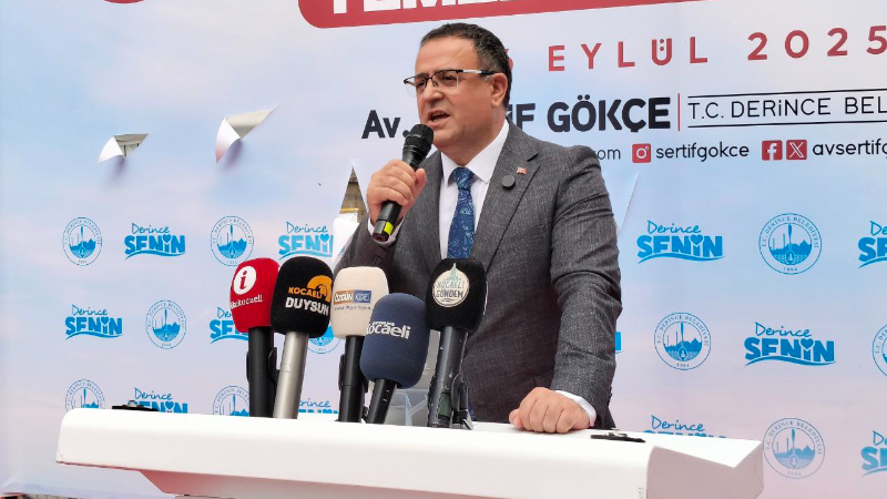 Derince Belediye Başkanı Sertif Gökçe: "Betona değil insana yatırım yapıyoruz"