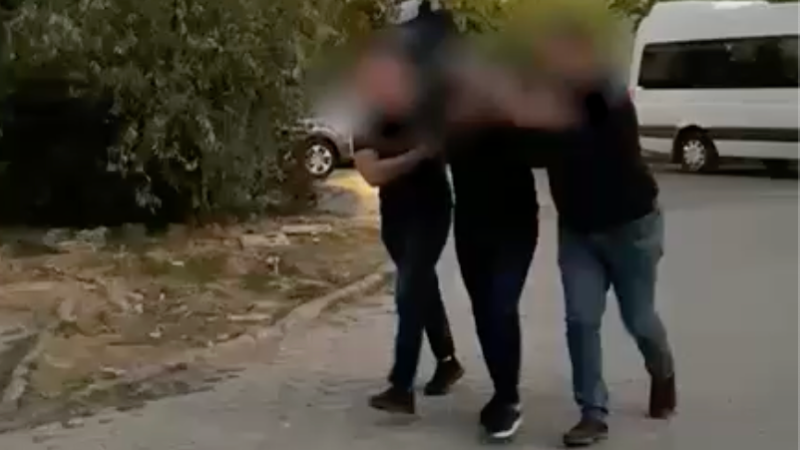 O maganda yakalandı!
