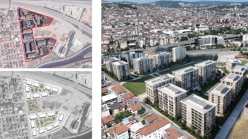 İzmit’te üç mahallede dönüşüm işte böyle olacak