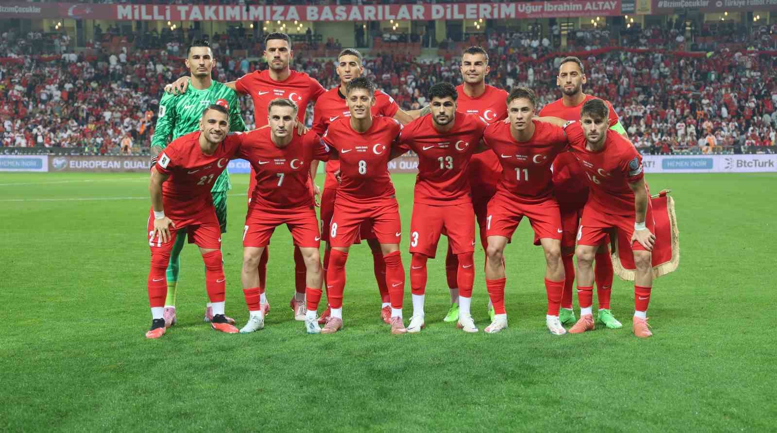 A Milli Takım, FIFA sıralamasındaki yerini korudu
