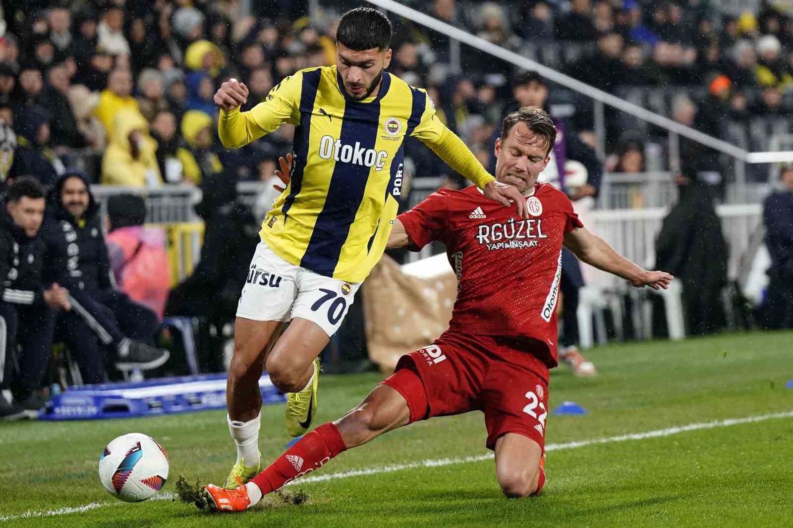 Fenerbahçe ile Antalyaspor 59. randevuda
