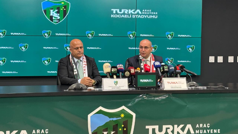 Kocaelispor stat isim sponsorluğunu imzaladı