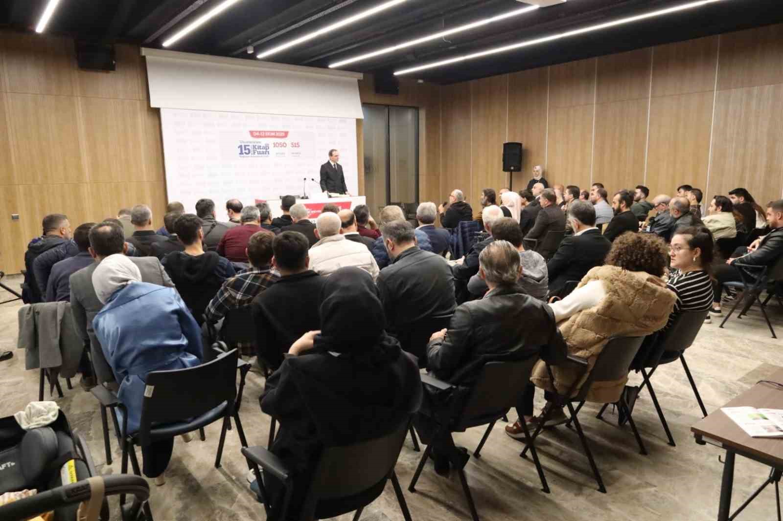 Prof. Dr. Akıncı: "Kendi tarihimizi kendimiz yazmalıyız"

