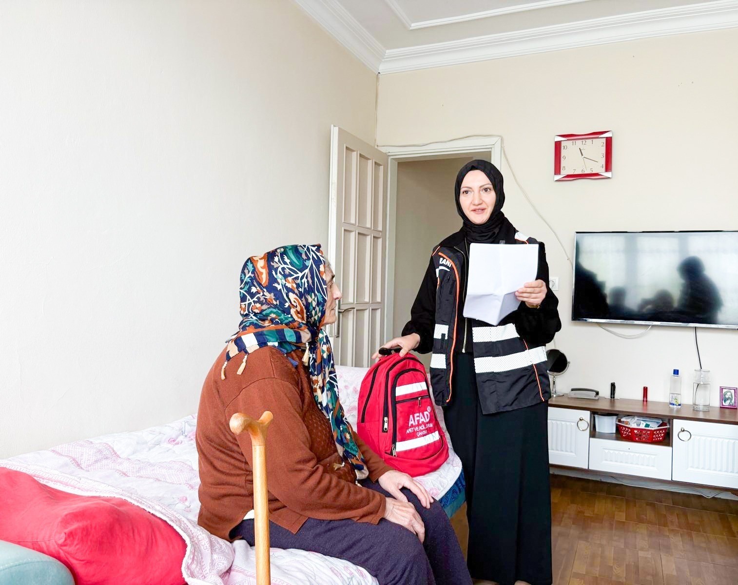 Ümraniye Belediyesi’nden yaşlılara yönelik "Evimde Güvendeyim" projesi
