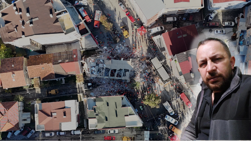 Gebze’de çöken binada enkaz altında kalan aile fertlerinin kimlikleri belli oldu