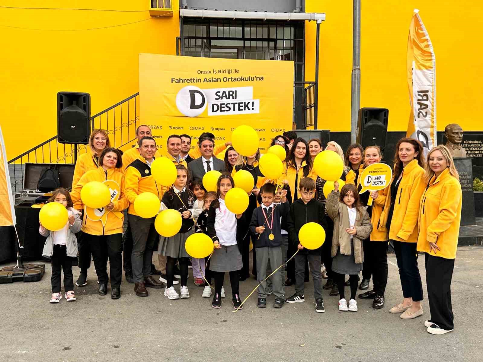 Sarı Destek projesiyle D vitamini bilinci artıyor
