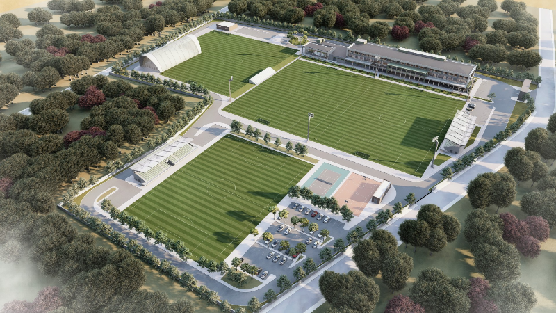 Kocaelispor'a 75 dönümlük yeni tesis: İlk kazma vuruldu