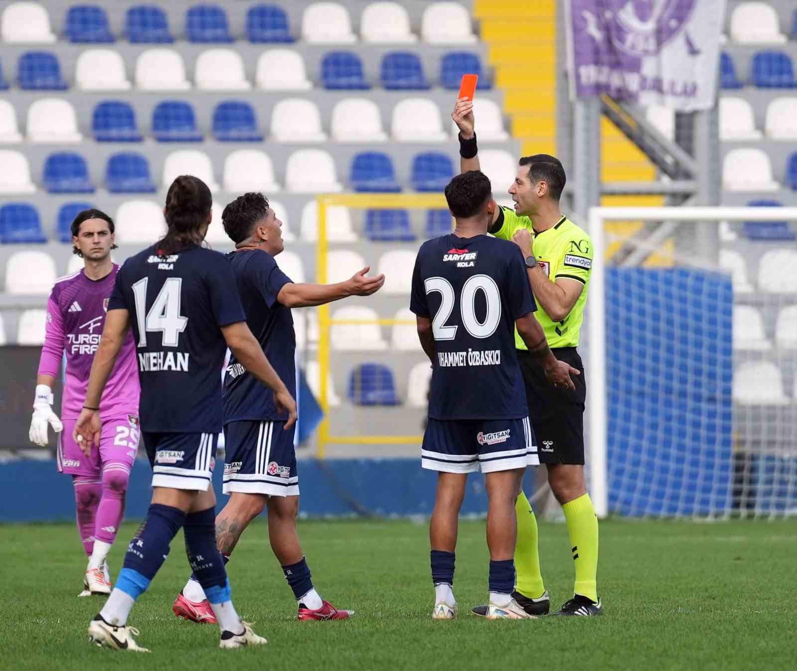 Sarıyer’den, Vanspor maçının hakem heyeti hakkında soruşturma talebi
