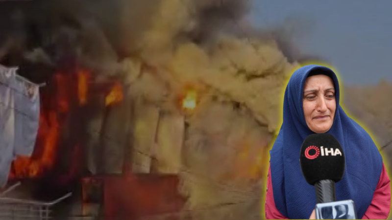 Facia anı: "Komşular üstümü söndürsün diye kendimi dışarı attım"