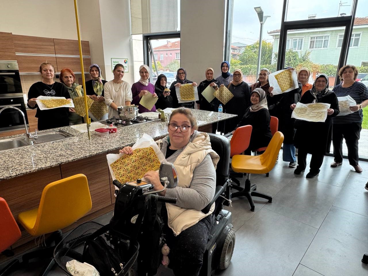 Engelli bireylerin ailelerinden çevre dostu üretim