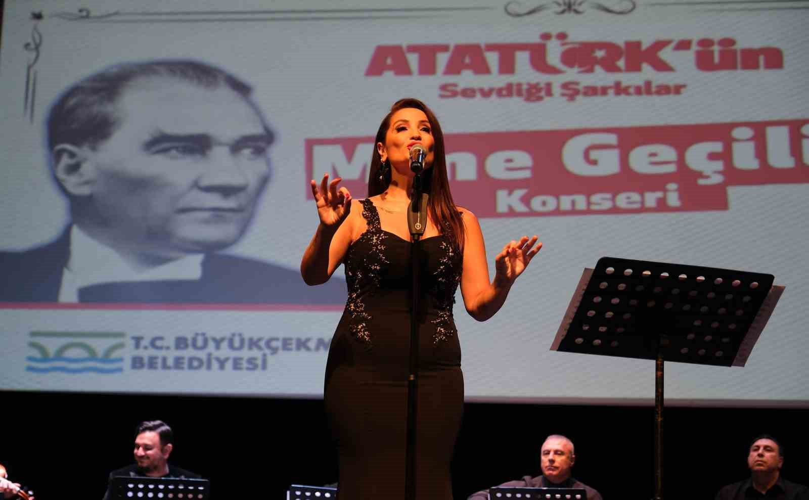 Mine Geçili’den, Atatürk’ün sevdiği şarkılardan oluşan konser
