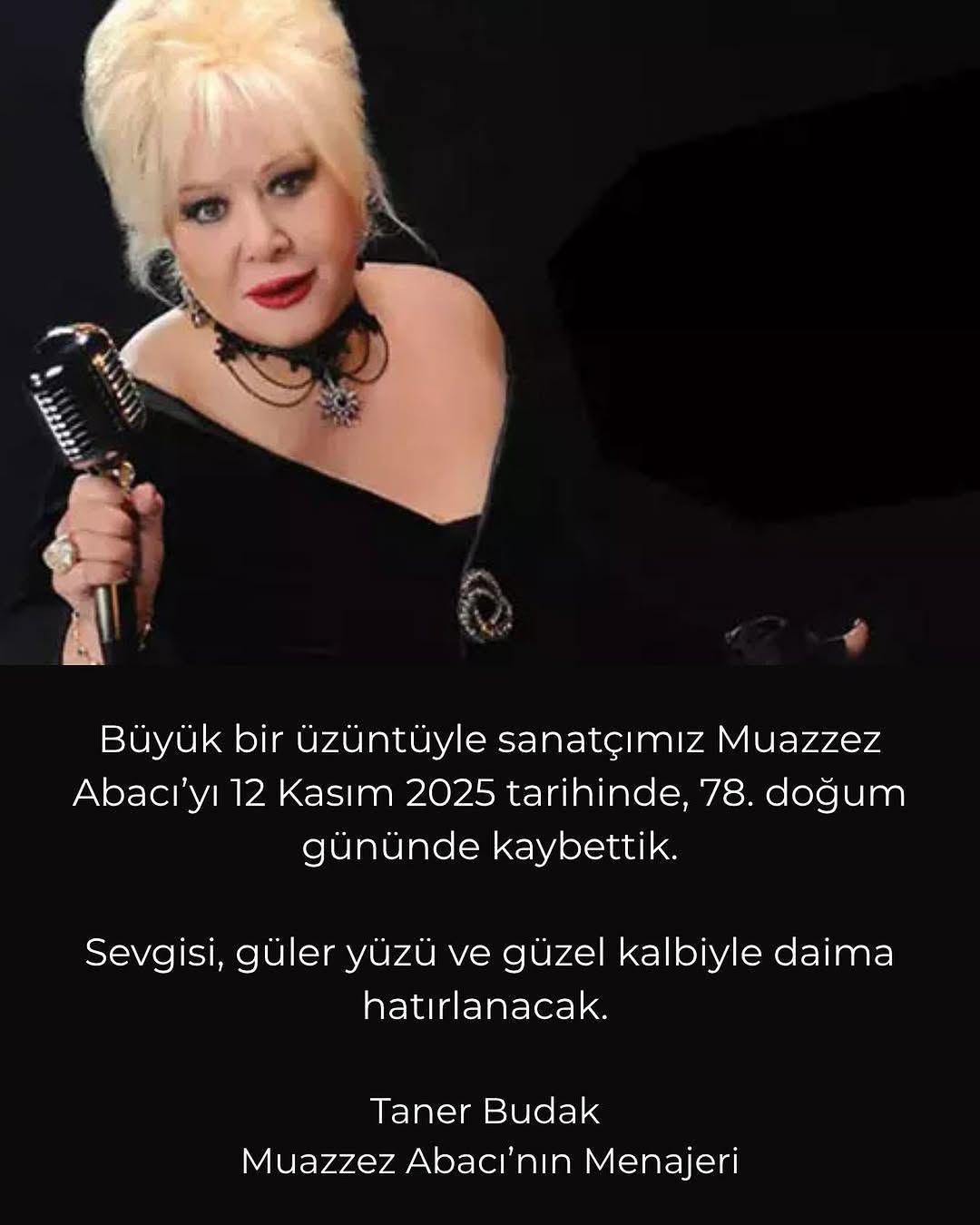Muazzez Abacı hayatını kaybetti

