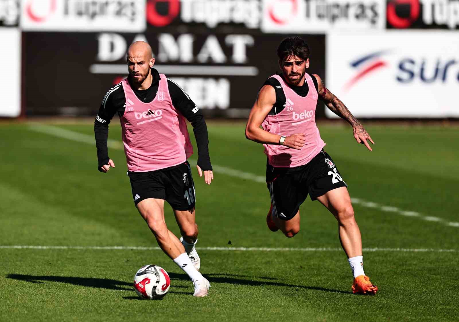 Beşiktaş, Samsunspor maçı hazırlıklarını sürdürdü