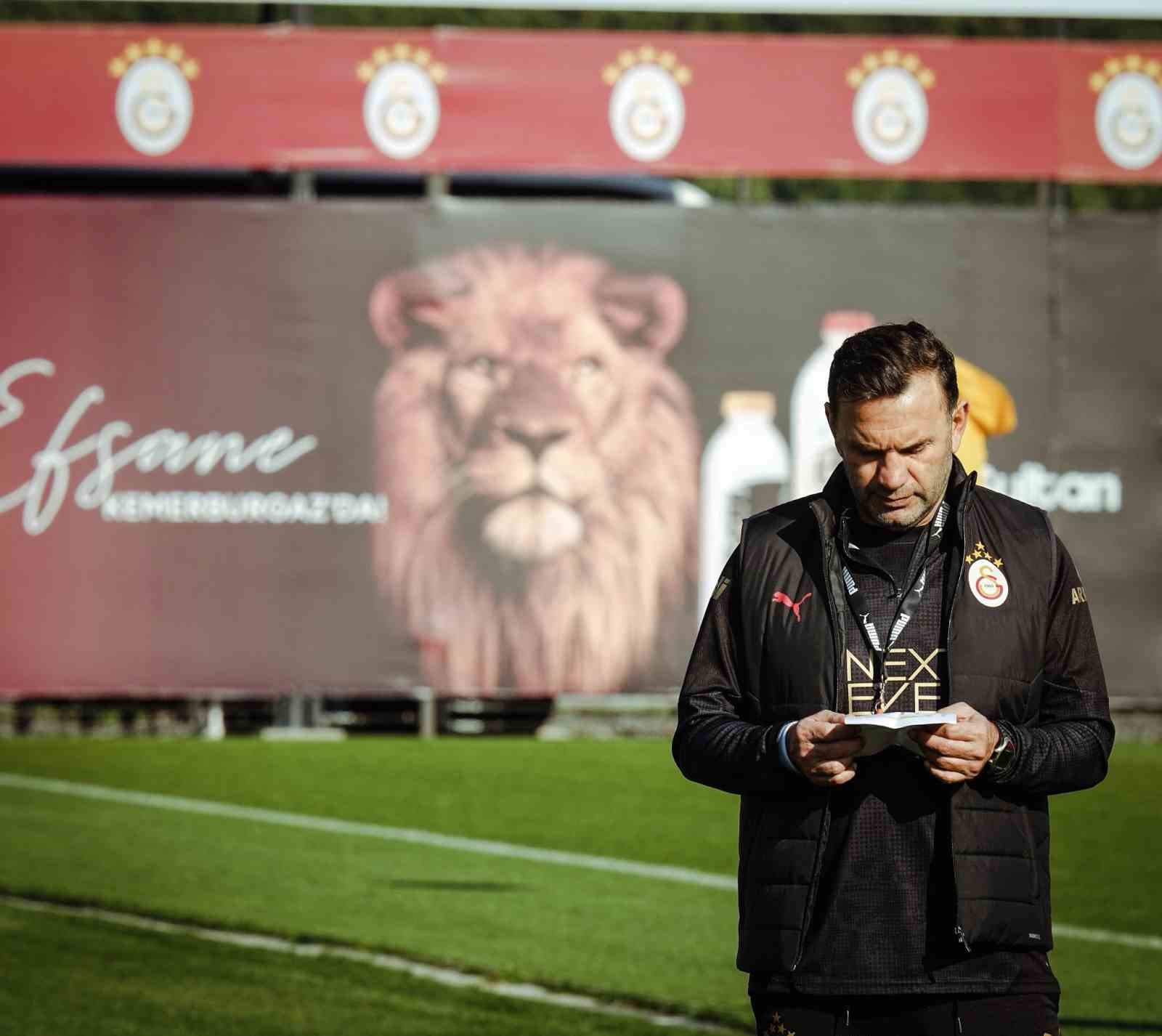 Galatasaray, Gençlerbirliği maçı hazırlıklarına devam etti
