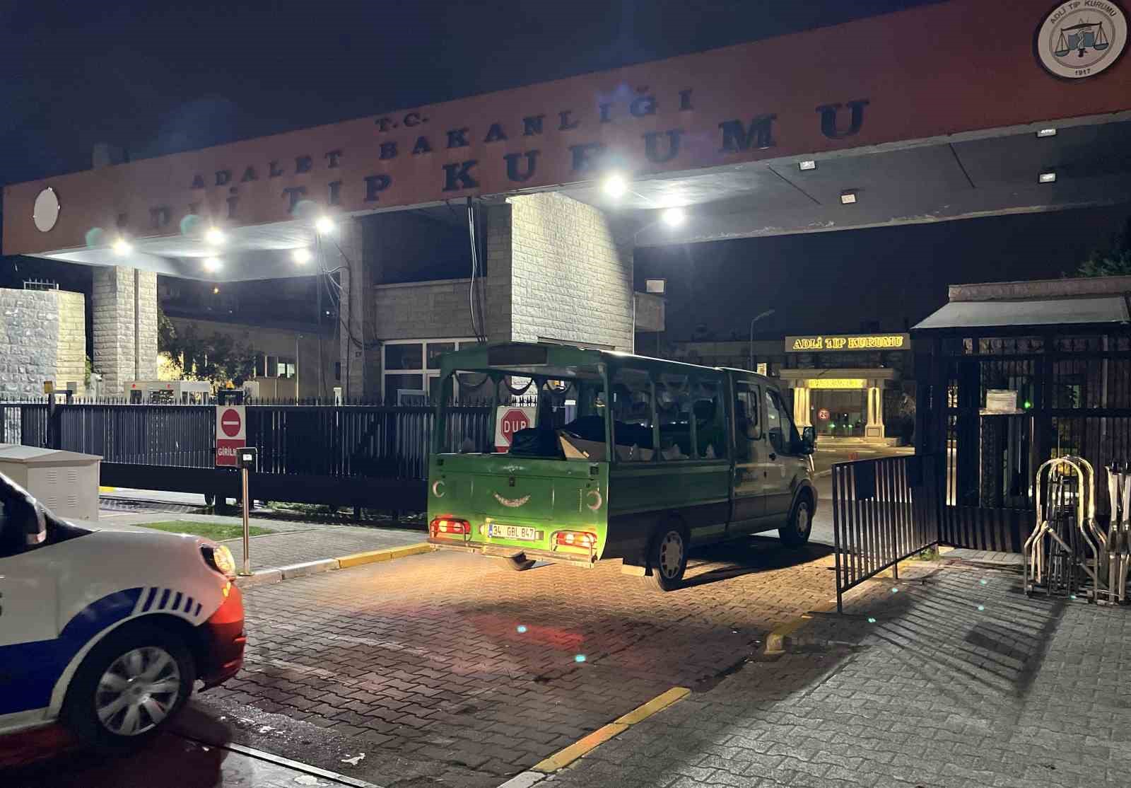 Baba Servet Böcek’in cenazesi Adli Tıp Kurumu’na getirildi