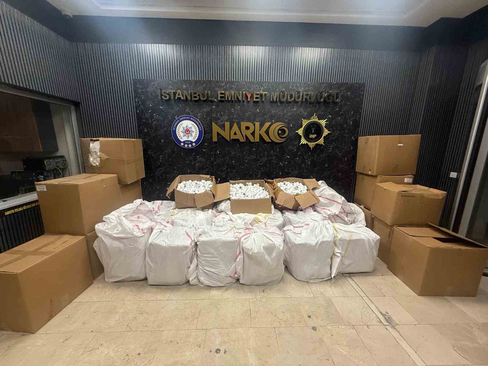 İstanbul’da uyuşturucu hap operasyonu