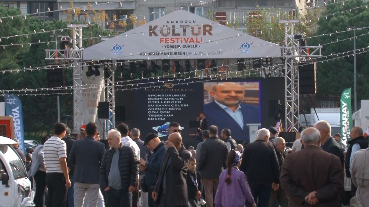 Sultangazi’de Anadolu Kültür Festivali’nde bu kez salihler şehri Aksaray rüzgarı esti
