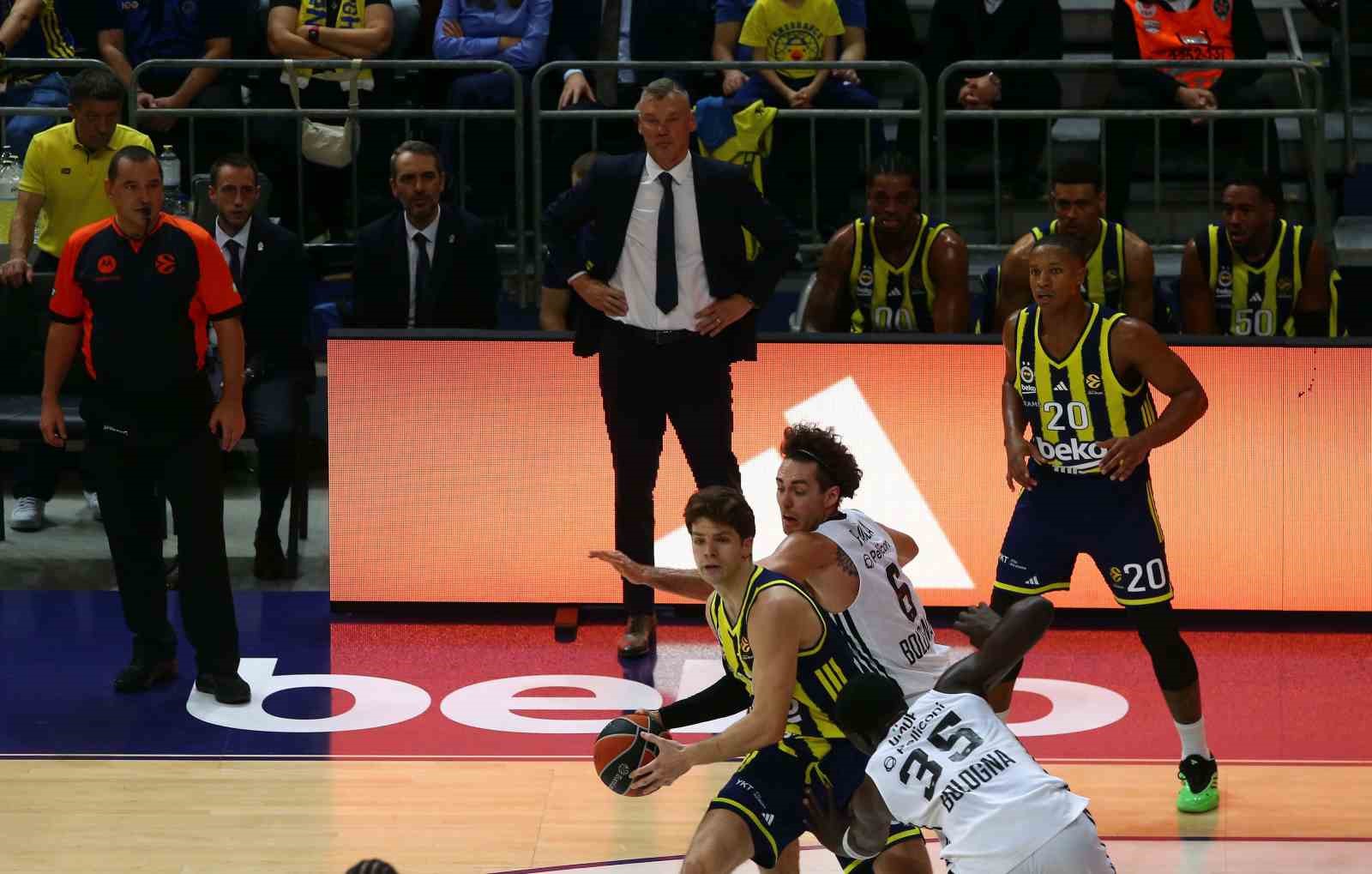 Euroleague: Fenerbahçe Beko: 66 - Virtus Bologna: 64
