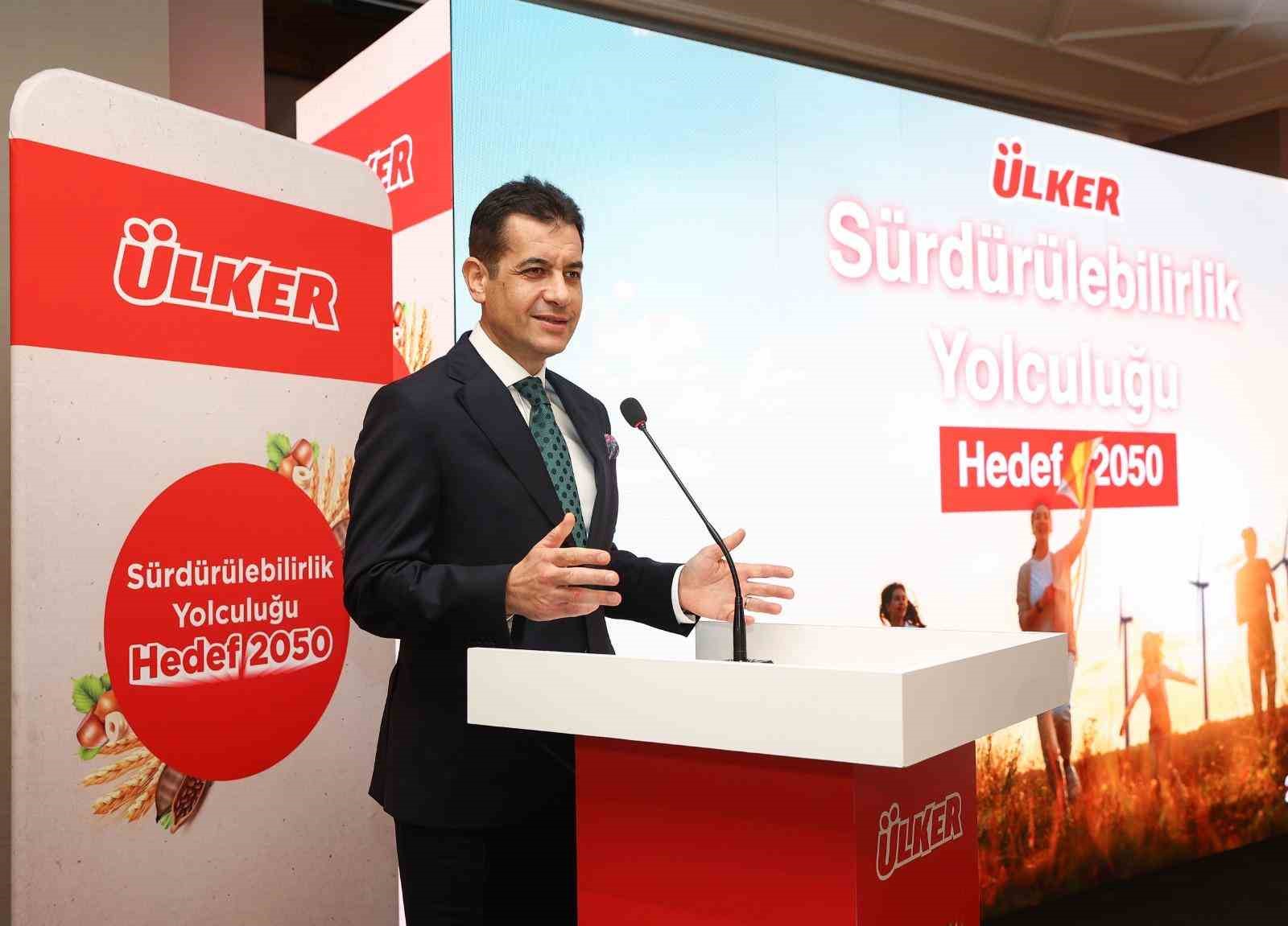 Ülker CEO’su Özgür Kölükfakı: "Hedefimiz 2050 yılında net sıfır şirket olmak"
