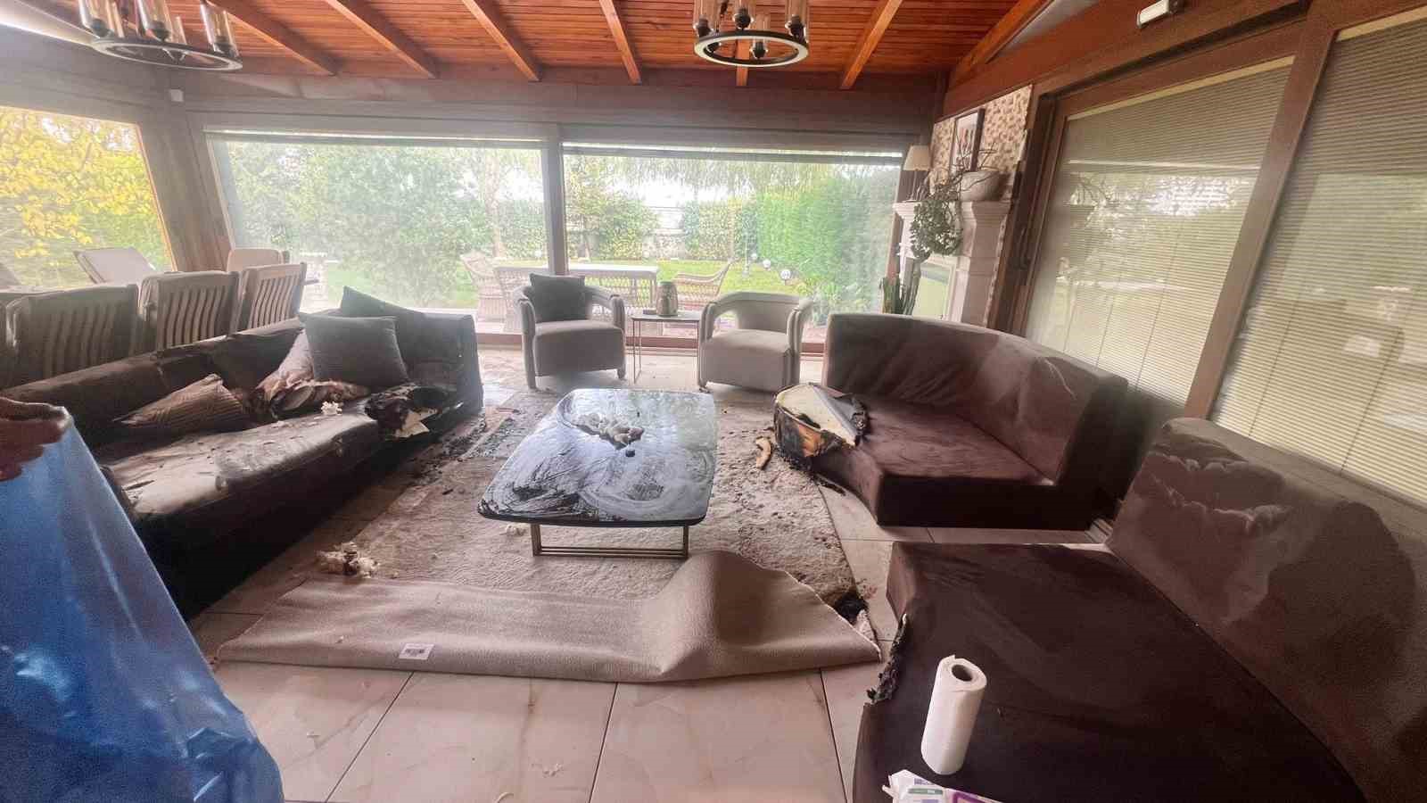 Dekoratif şömine bomba gibi patladı, vücudunun yüzde 30’u yandı: "Alev alev yanıyordum"
