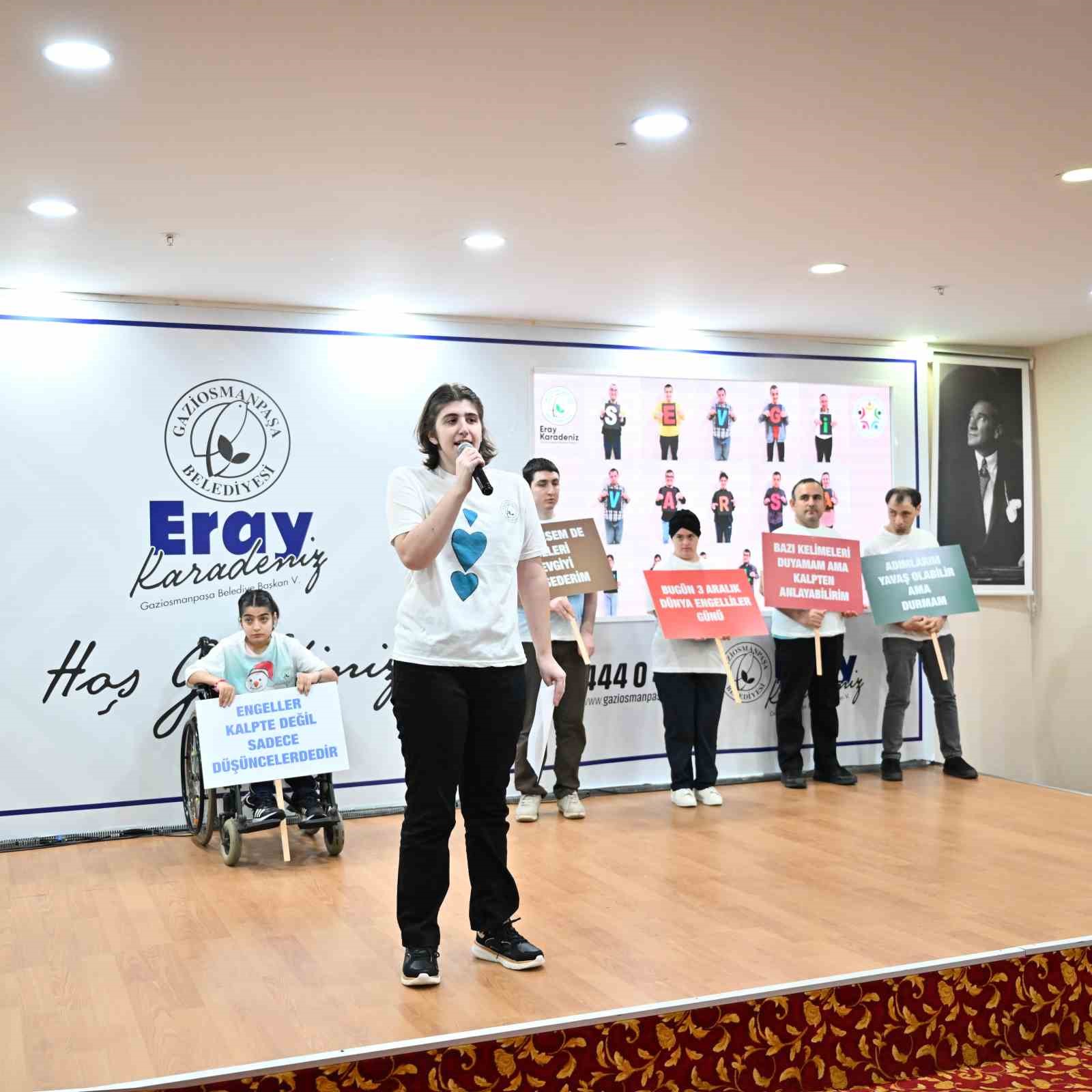 Gaziosmanpaşa’da engelli öğrenciler ve aileleri kahvaltıda buluştu
