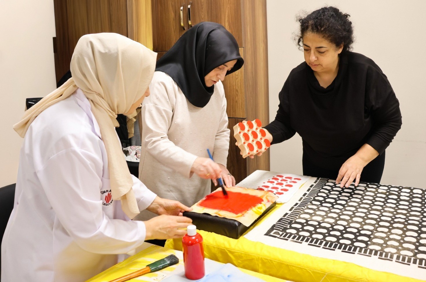 Ümraniye’de ahşap baskı eğitimleri 6 yıldır aralıksız devam ediyor