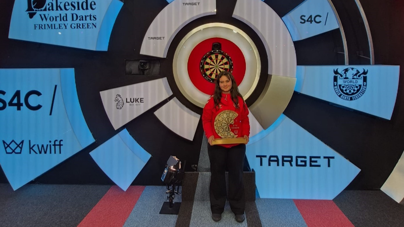Milli dartçı Zehra Gemi, Dünya Dart Şampiyonu oldu