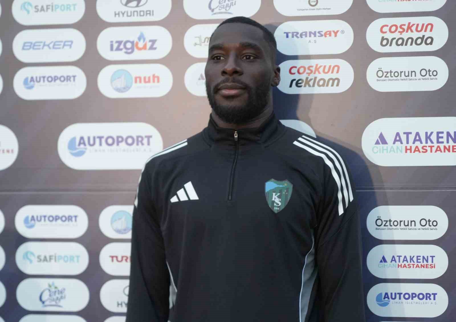 Massadio Haidara: "Karagümrük zor maç olacak"
