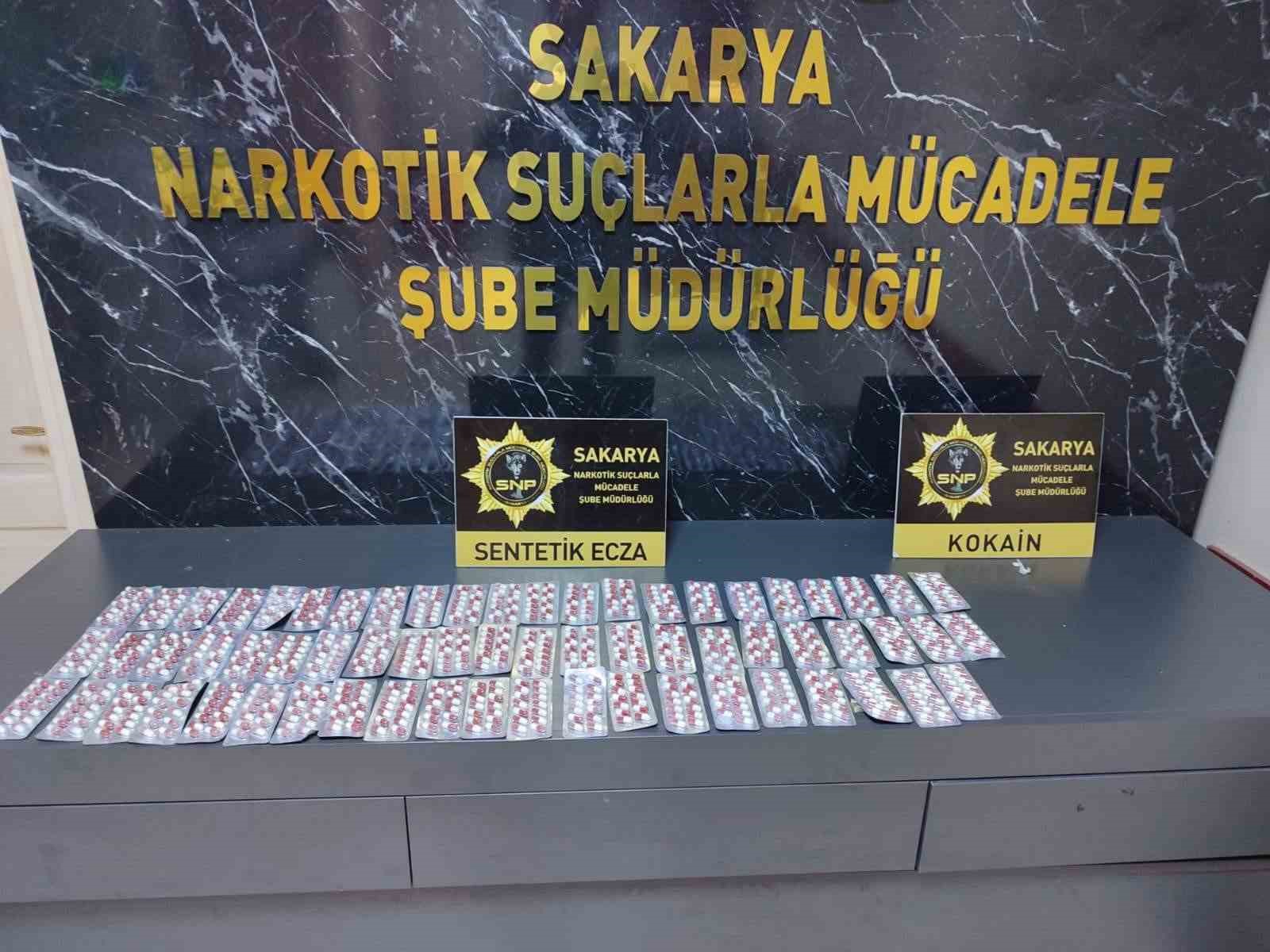 Sakarya’ya uzanan uyuşturucu sevkiyatını polis engelledi