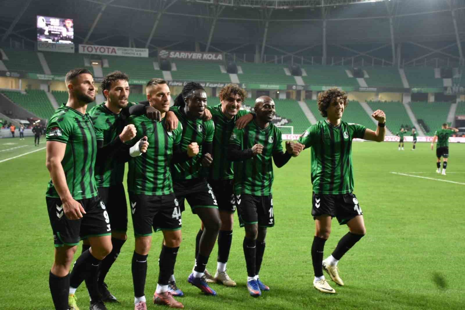 Trendyol 1. Lig: Sakaryaspor: 3 - Hatayspor: 0
