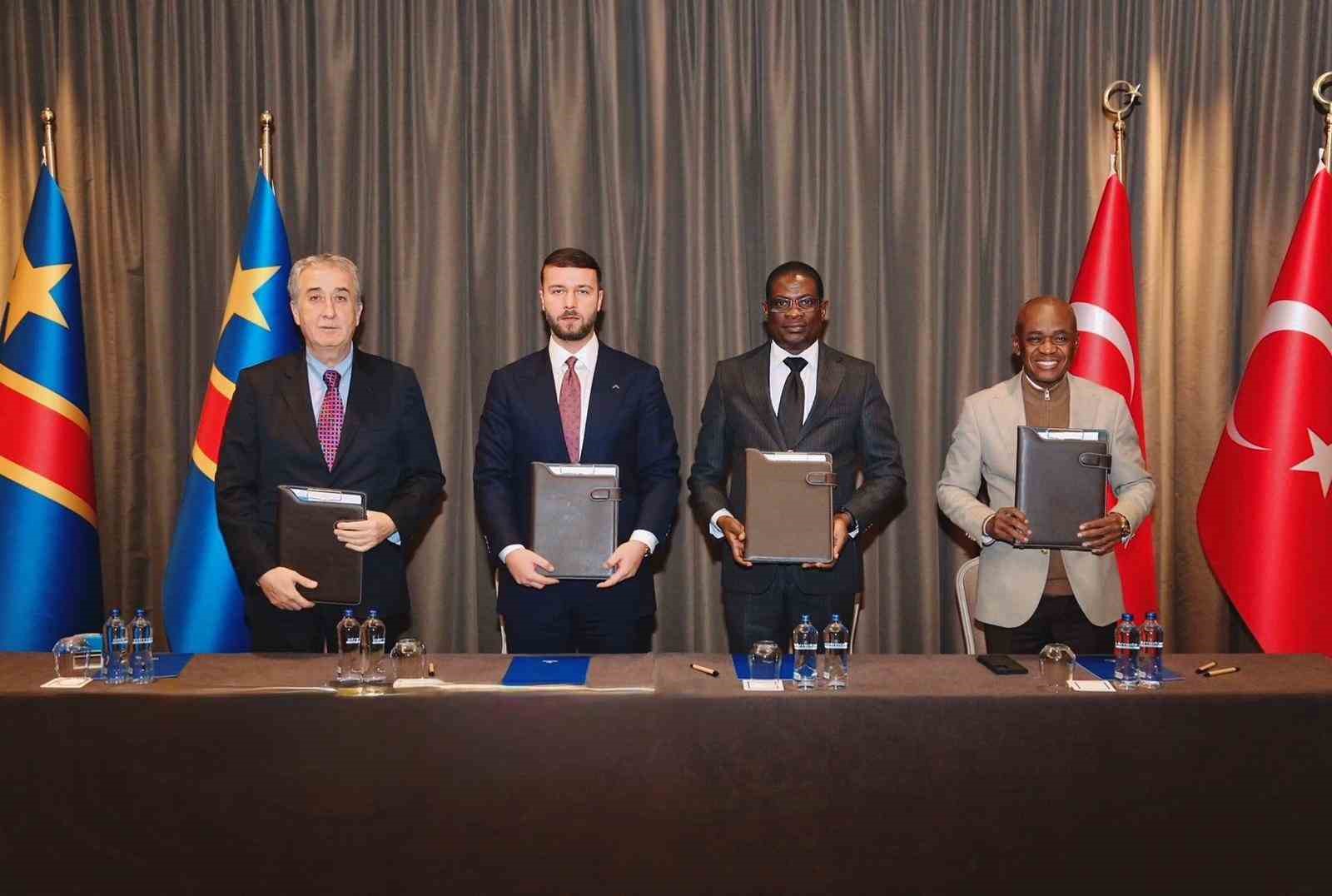 Türk şirketi, Kongo’da 1 milyar dolarlık yatırım için mutabakat zaptı imzaladı
