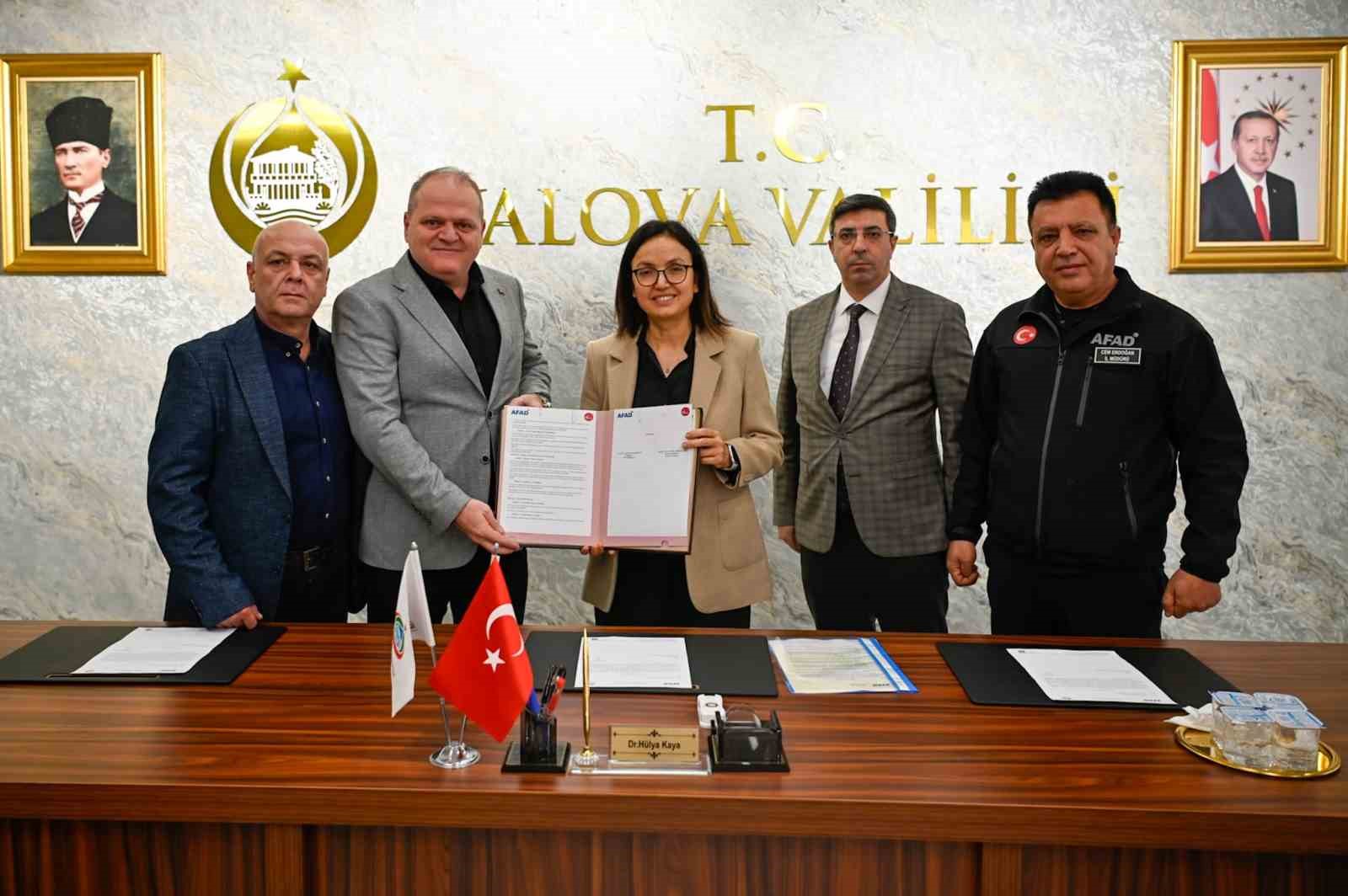 Afetlerde dron desteği Türkiye’de ilk kez Yalova’da resmileşti