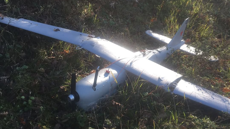 İzmit'te araziye İHA düştü