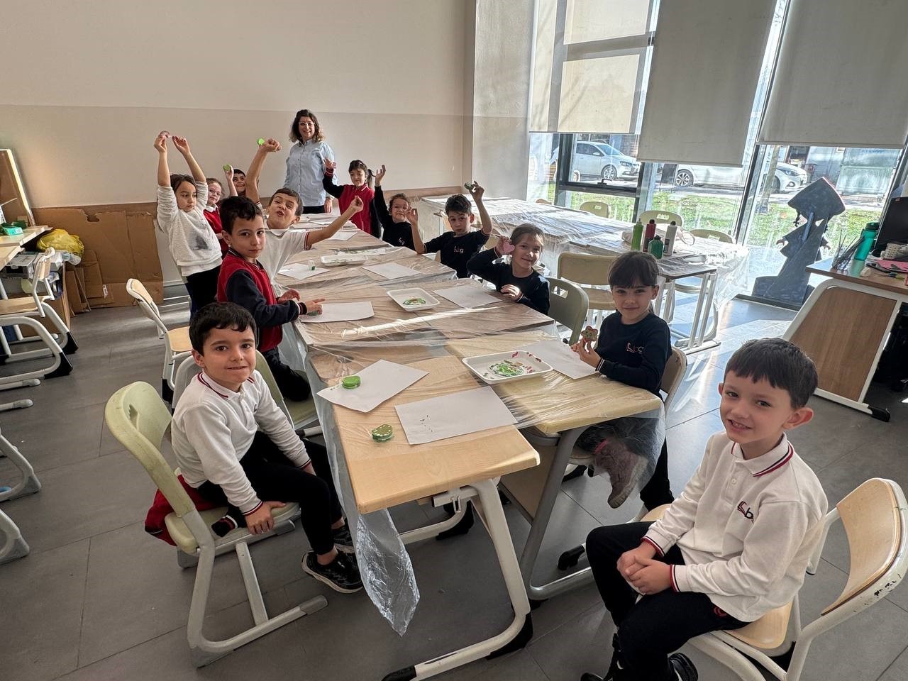 SGM’de misafir öğrenciler yeteneklerini keşfetti
