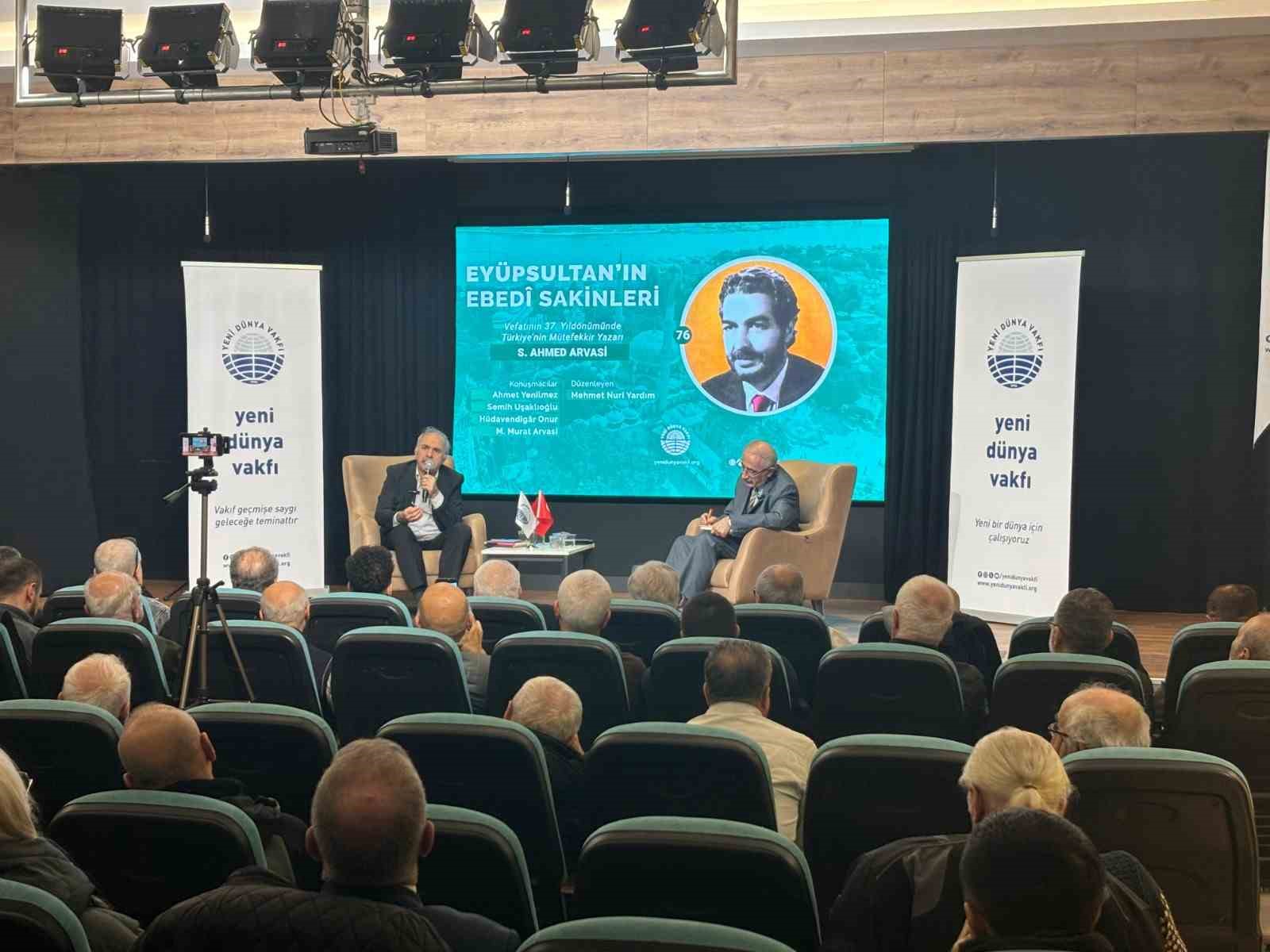 Dostları ‘Ahmet Arvasi’yi andı
