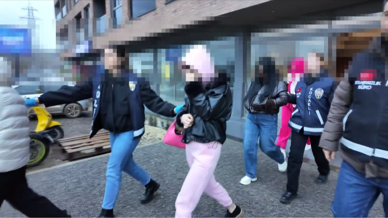 Kocaeli merkezli fuhuş operasyonu!