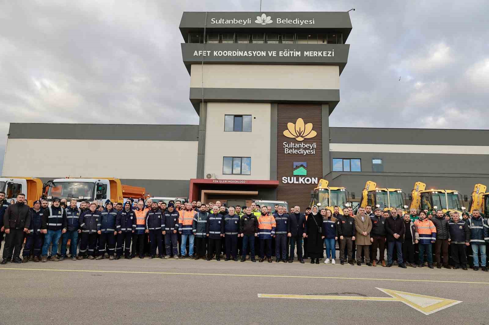 Sultanbeyli Belediyesi kışa hazır
