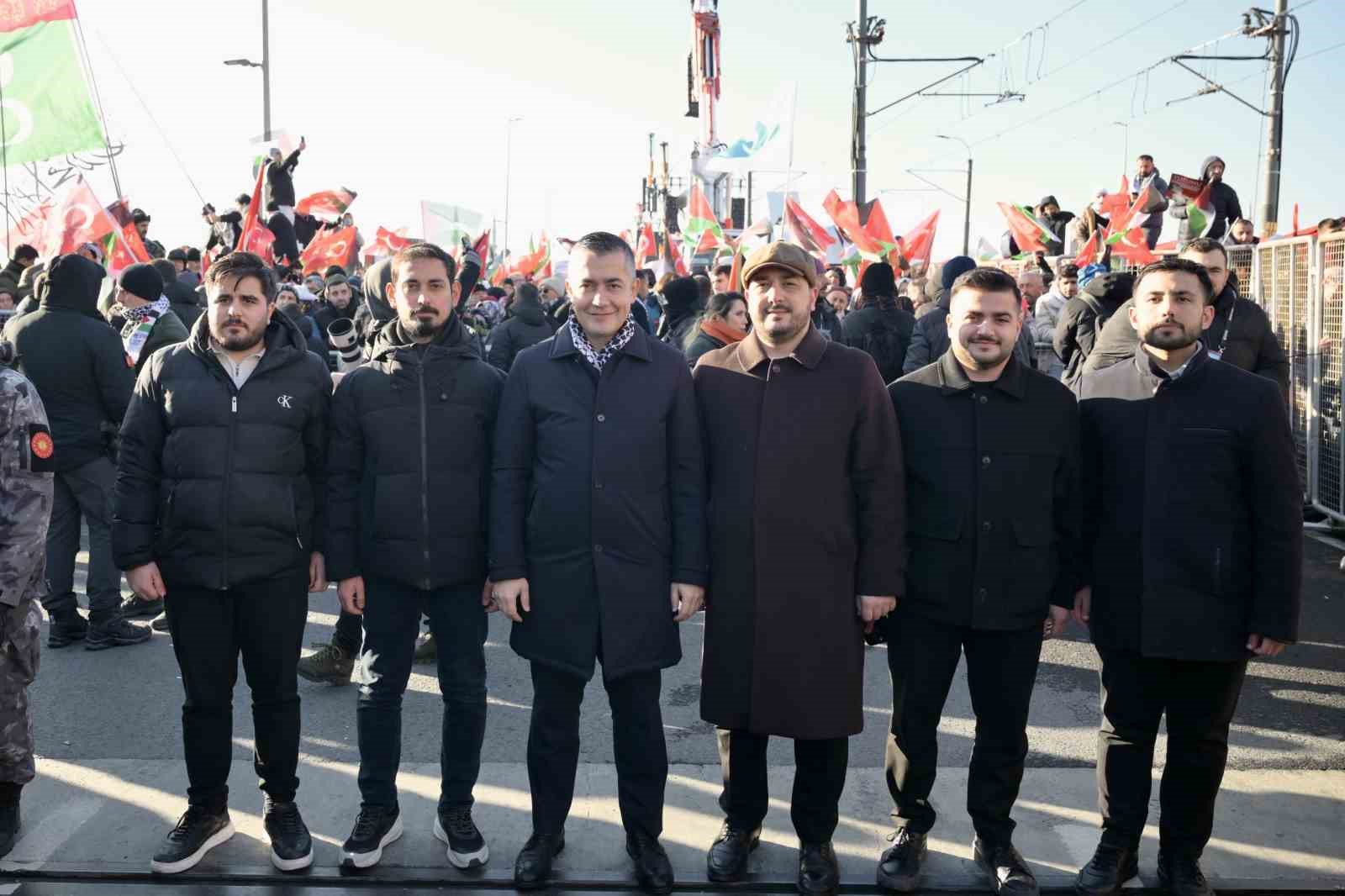 Esenyurt Belediye Başkan Vekili Can Aksoy’dan Filistin için güçlü destek
