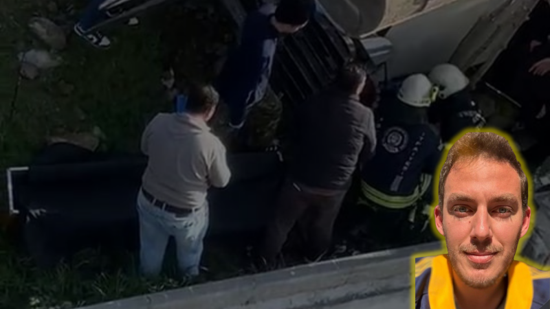 Forkliftin altında kalan belediye çalışanı hayatını kaybetti