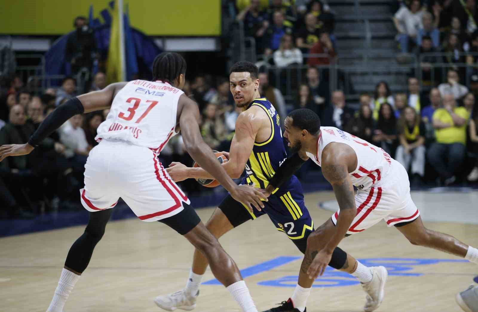 Euroleague: Fenerbahçe: 88 - Olympiakos: 80
