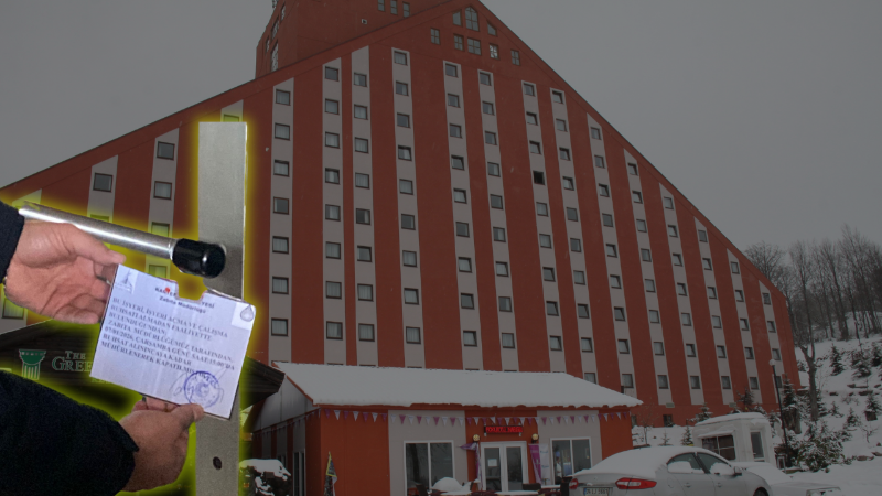 Green Park Otel mühürlendi!