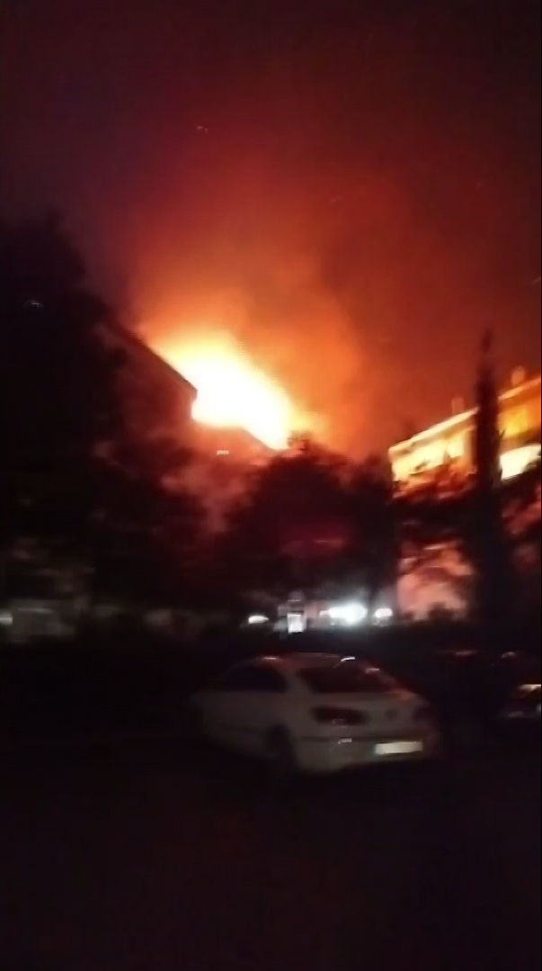 Yalova’da çatı katında mangal keyfi yangınla bitti