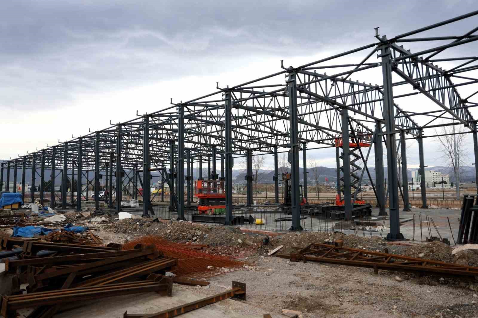 Kocaeli İtfaiyesi’nin lojistik gücünü artıracak projede sona yaklaşılıyor