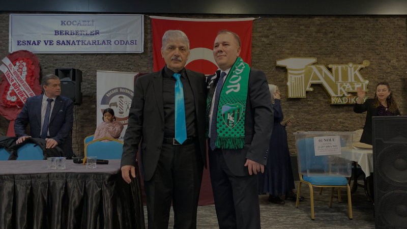 Kocaeli Berberler Odası'nda seçim rüzgarı