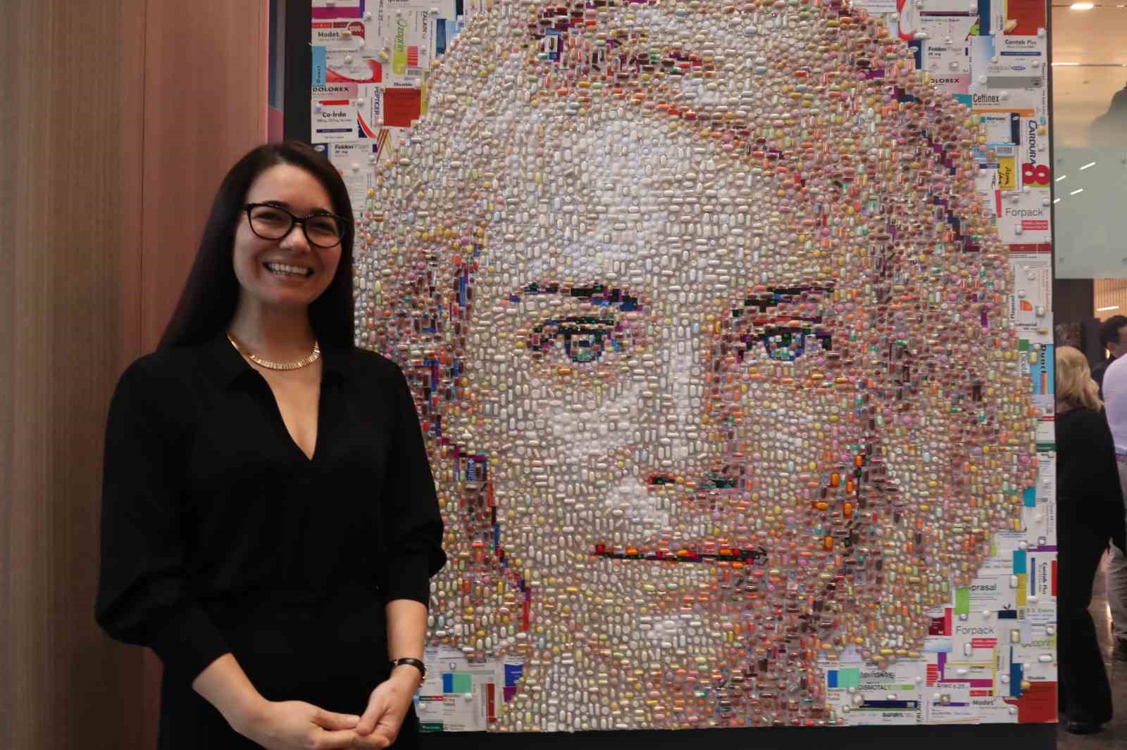 Hastane atıklarından doğan portreler Memorial Göztepe’de ikinci kez hayat buluyor
