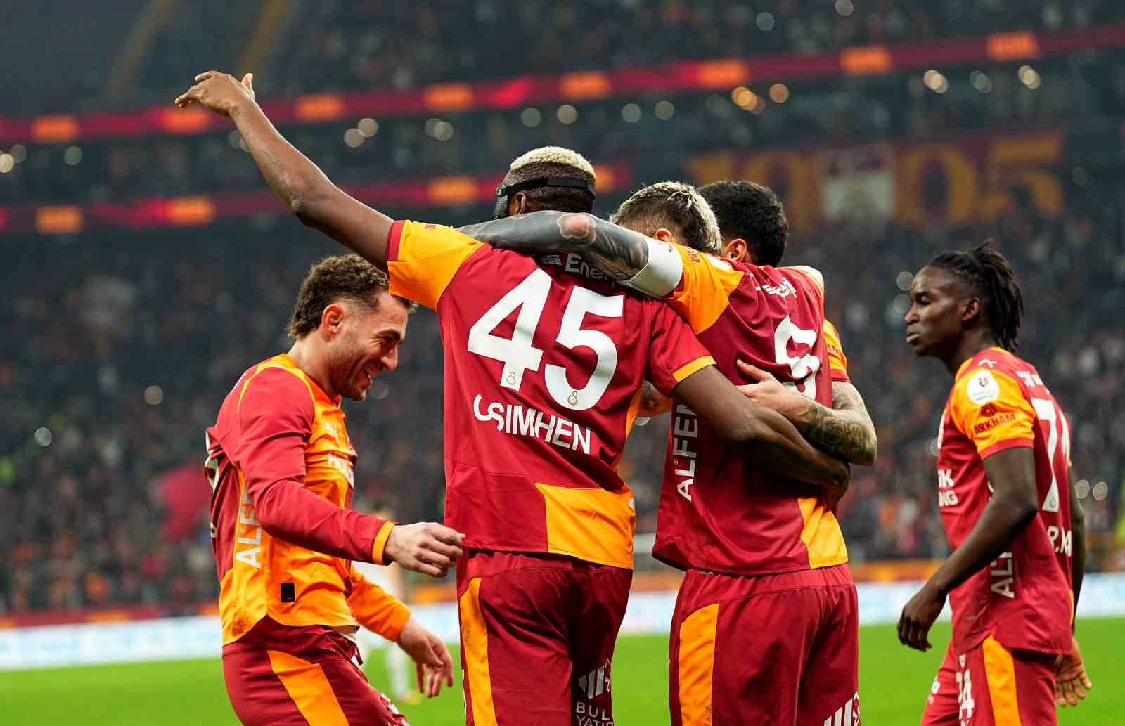 Galatasaray’dan 55 puan, 55 gol
