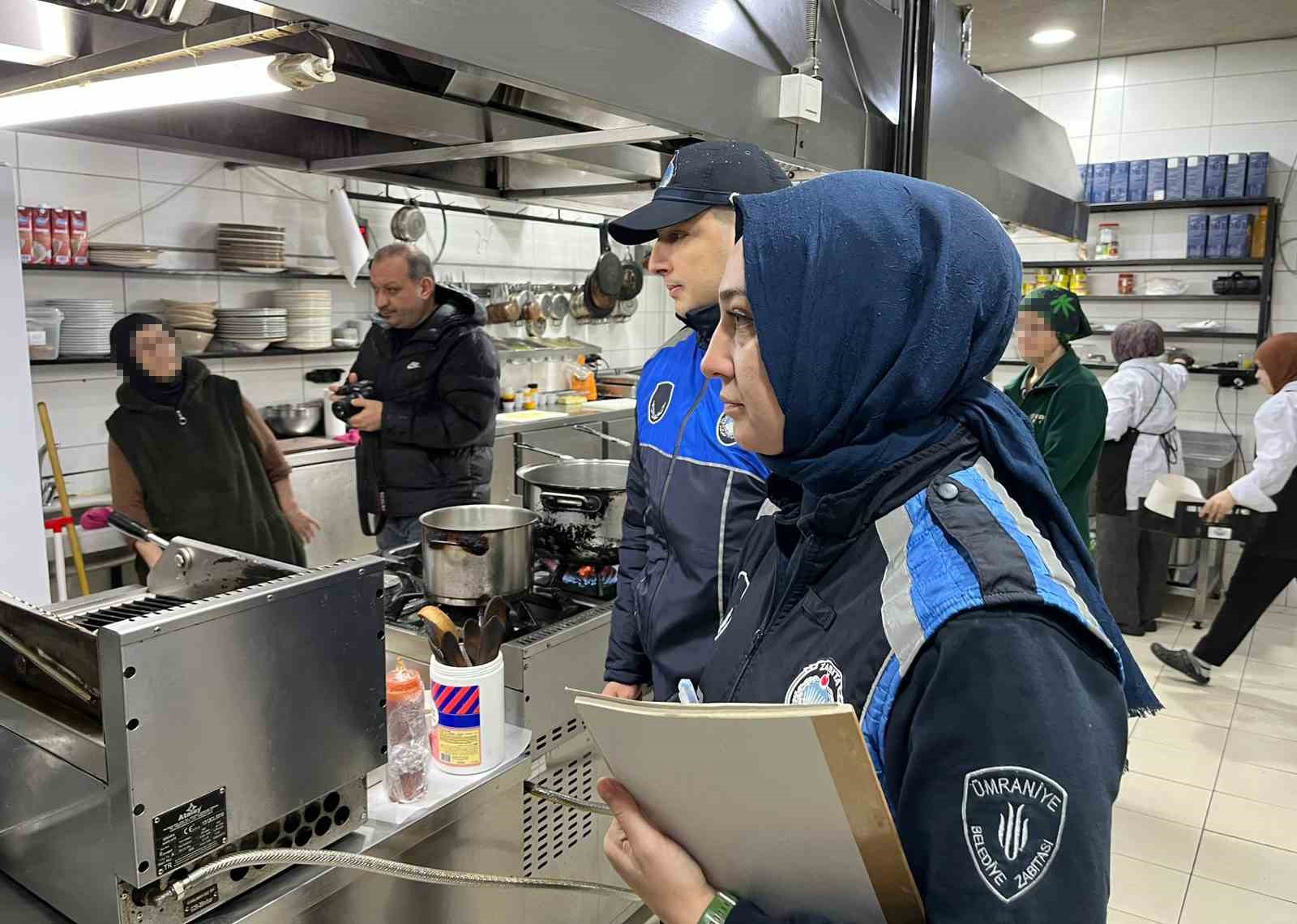 Ümraniye’de fırın ve pastaneler denetlendi
